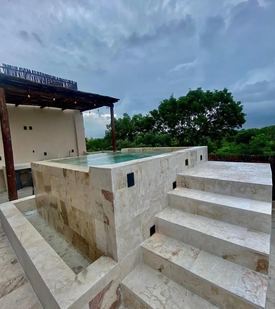 Luxury Private Penthouse With Private Pool Apartment Chemuyil